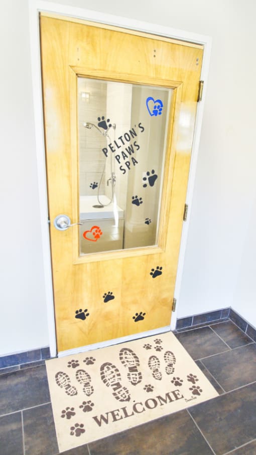 Entrance to the Pet Spa at Tremont Terraces, Integrity Realty LLC, Cleveland