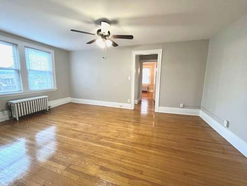 Vacant Living Area at Heights Collection Apartments, Cleveland Heights, Ohio