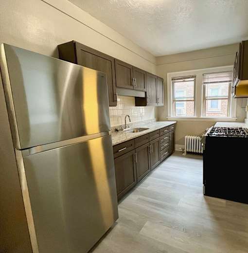 Updated Kitchen at Heights Collection Apartments, Cleveland Heights