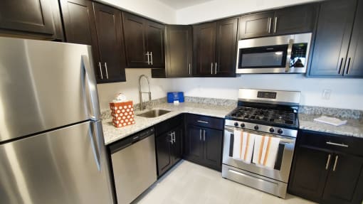 Renovated Kitchen at Westwood Meadows - SP Westlake 27825 Detroit Apartments, Integrity Realty LLC, Westlake, 44145
