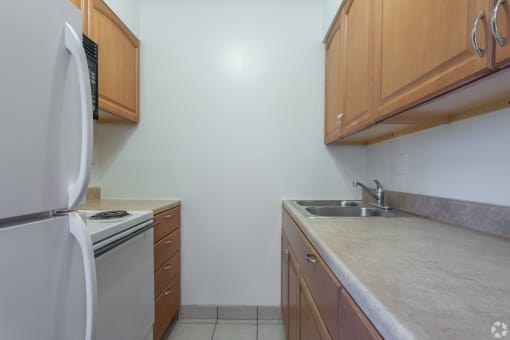 updated granite or dishwasher at Ryan Place Apartments, Integrity Realty, Kent, Ohio