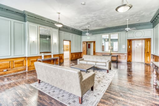 Spacious Lobby at Shaker Collection  Apartments, Integrity Realty, Ohio