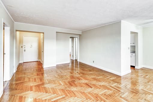 Engineered Wood Flooring at Shaker Collection  Apartments, Integrity Realty, Cleveland, OH