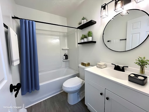 Full Bathroom at Renova of Brunswick Apartments, Ohio