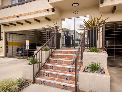 Entrance to Hi Point Townhomes.