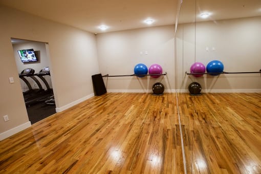 Yoga fitness center at The Lofts at Middlesex