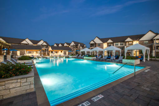 take a dip in our resort style swimming pool