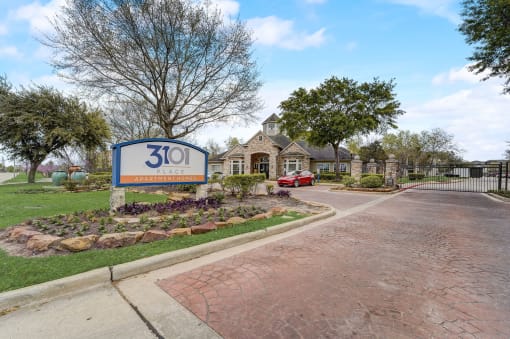 the front of a house with a 30th sign in front of it