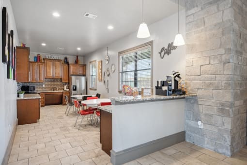 a view of the kitchen and dining area from the living room