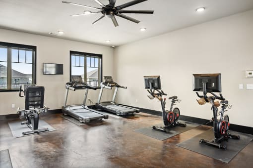 the estates at tanglewood|fitness room