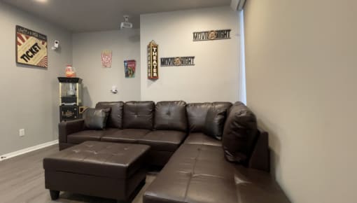 Private Movie Room at Augusta Court Apartments, Houston, TX, 77057