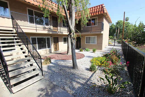 Exterior Entryway at Loma Linda Prospect Apartments, Loma Linda, CA, 92354