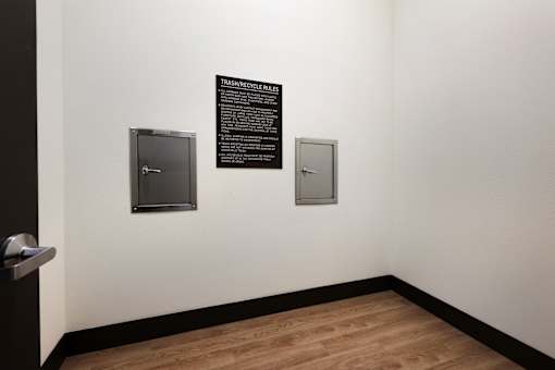 A sign on the wall that says "Throughput Cycle".