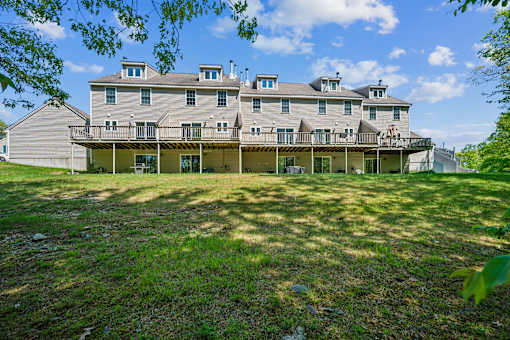 A row of townhomes at Birchwood Hills.