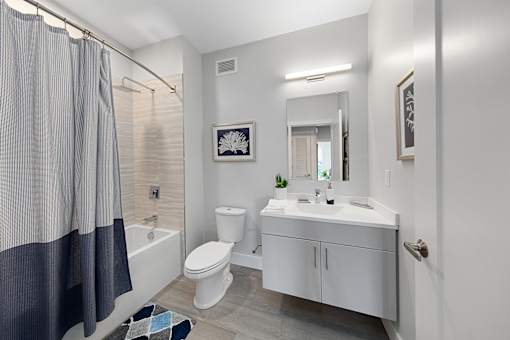 SPACIOUS BATHROOMS