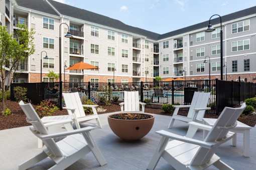 Outdoor Lounge Area