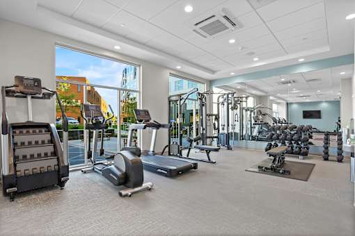 24-HOUR STATE-OF-THE-ART FITNESS CENTER