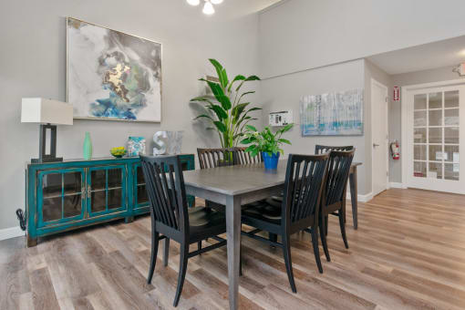 Dining Room at South Winds Apartments, Fall River, 02720