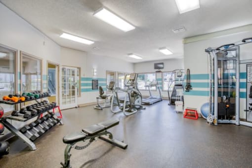 Fitness Center at Middletown Ridge Apartments, Middletown, CT