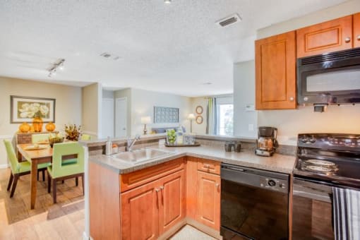 Spacious Kitchen at Middletown Ridge Apartments, Connecticut