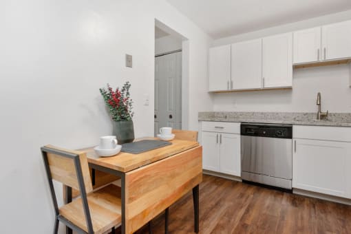 Dining And Kitchen at South Winds Apartments, Fall River, 02720