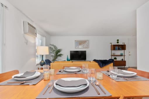 Dining Table at South Winds Apartments, Fall River, MA