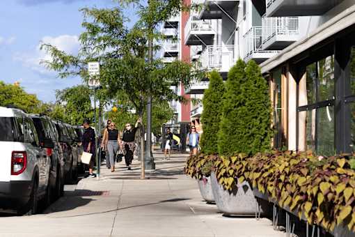 The Scott exterior street level