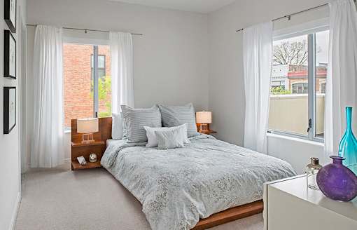 The Scott furnished bedroom