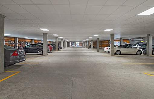The Scott parking garage
