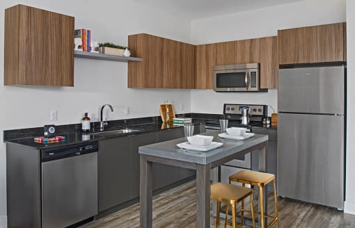 The Scott kitchen with island