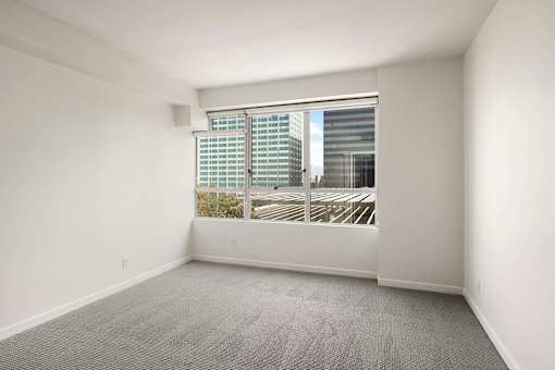 Carpeted Bedroom at The View, Los Angeles, CA, 90005