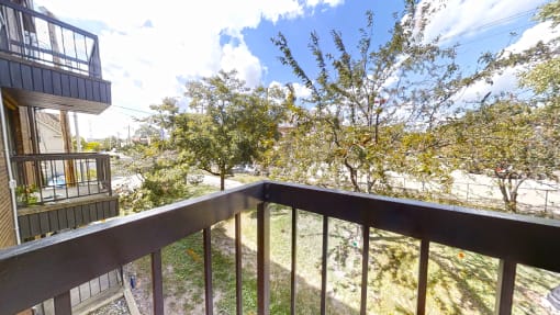 Apt. #208 Balcony view