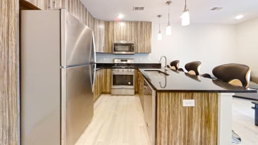 Apt. #208 Kitchen view