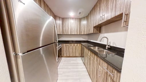 Apt. #105 kitchen