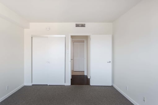 Carpeted Bedroom at The View, Los Angeles, CA, 90005