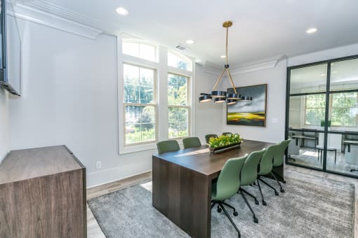 Conference Room at 1401 West Paces, Atlanta, GA