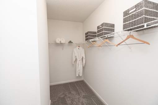 Large Closet at Lakeside Villas, Georgia