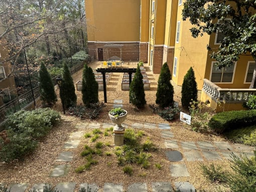 Courtyard Garden at 1401 West Paces, Georgia, 30327