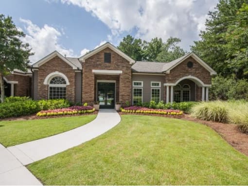 Leasing office at North Park Estates, Alpharetta, Georgia