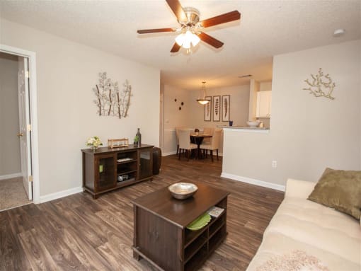 Open floorplan for entertaining