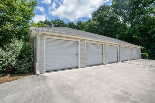 separate garages available