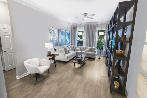 Model living room