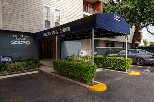 A rental center is located at 3320 Preston Place.