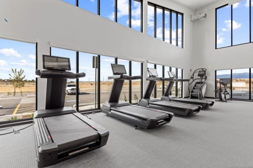 Cardio Machines at Yellowstone Landing, Belgrade, MT, 59714