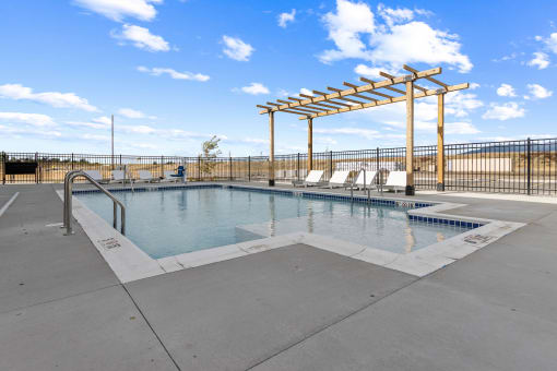Pool View at Yellowstone Landing, Belgrade, MT