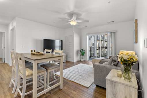 Open-Concept Living and Dining Area at Yellowstone Landing, Belgrade, Montana