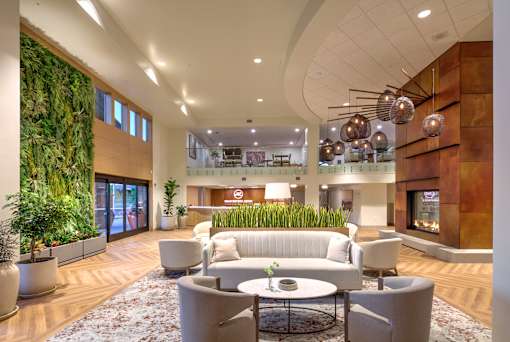 Lobby Lounge at Hearthstone Lodge Senior Residences, Auburn, California