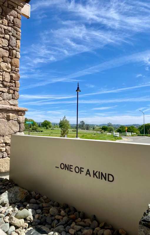 A wall at Hearthstone Lodge Senior Residences, California, 95602