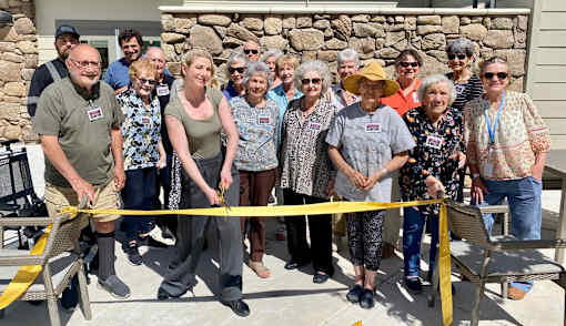 Ribbon cutting ceremony at Hearthstone Lodge Senior Residences, Auburn, CA, 95602