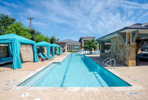 the swimming pool at Discovery at Craig Ranch, Texas, 75070